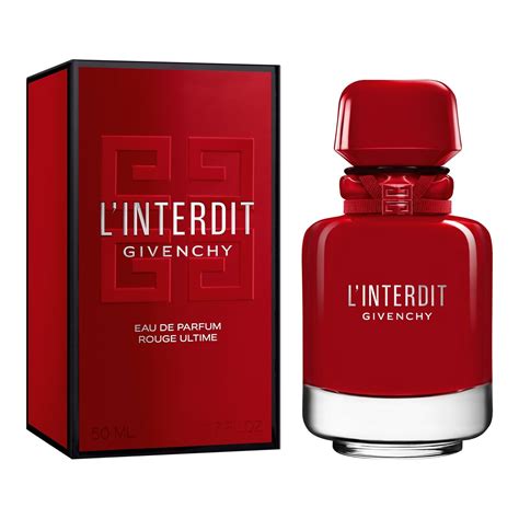 linterd givenchy|givenchy l'interdit rouge ultime.